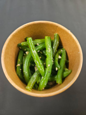 SIDES: Ginger Garlic Green Beans
