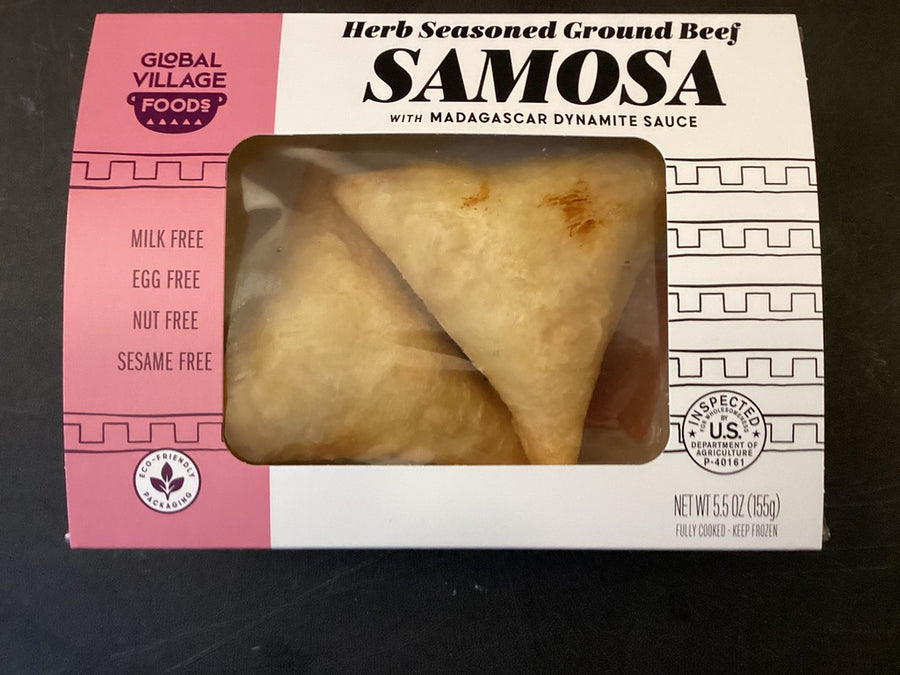 Ground Beef Samosa_2pc Retail Pack