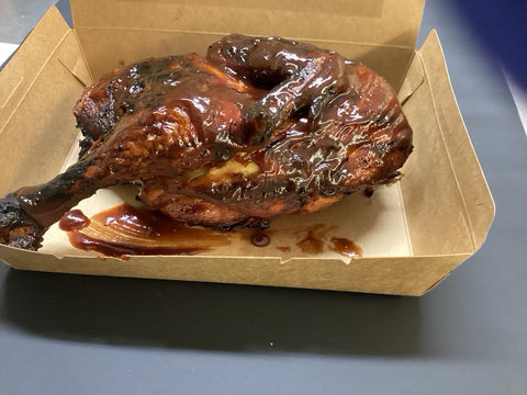 1/2 Chicken - Smoked BBQ Dinner