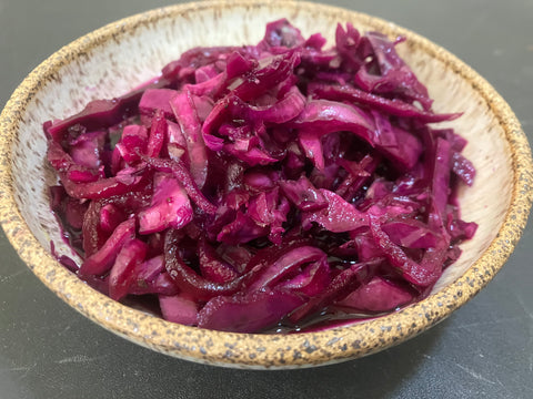 SIDES: Marinated Red Slaw