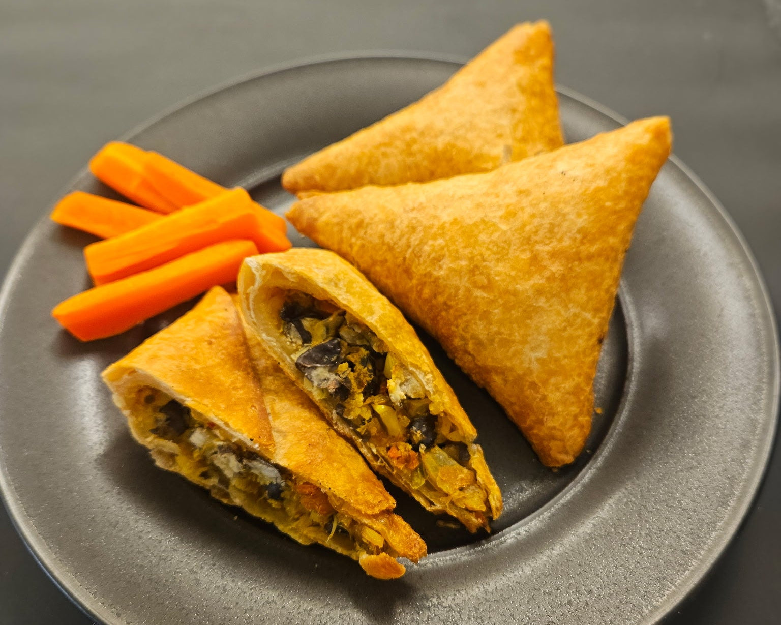 Black Bean Taco Samosa at the Fests