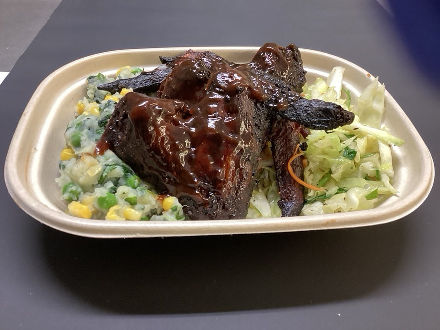 3 Wings - Smoked BBQ Dinner