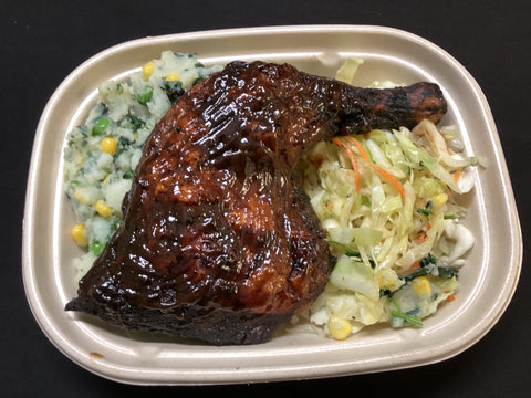 Slow Smoked BBQ Chicken Dinners