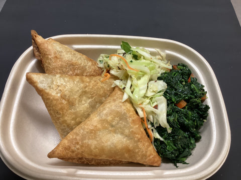 Mediterranean Chicken & Spinach Samosa_MEAL