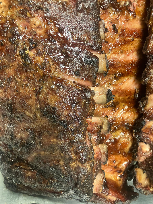 Slow Smoked BBQ Full-Rack Dinner