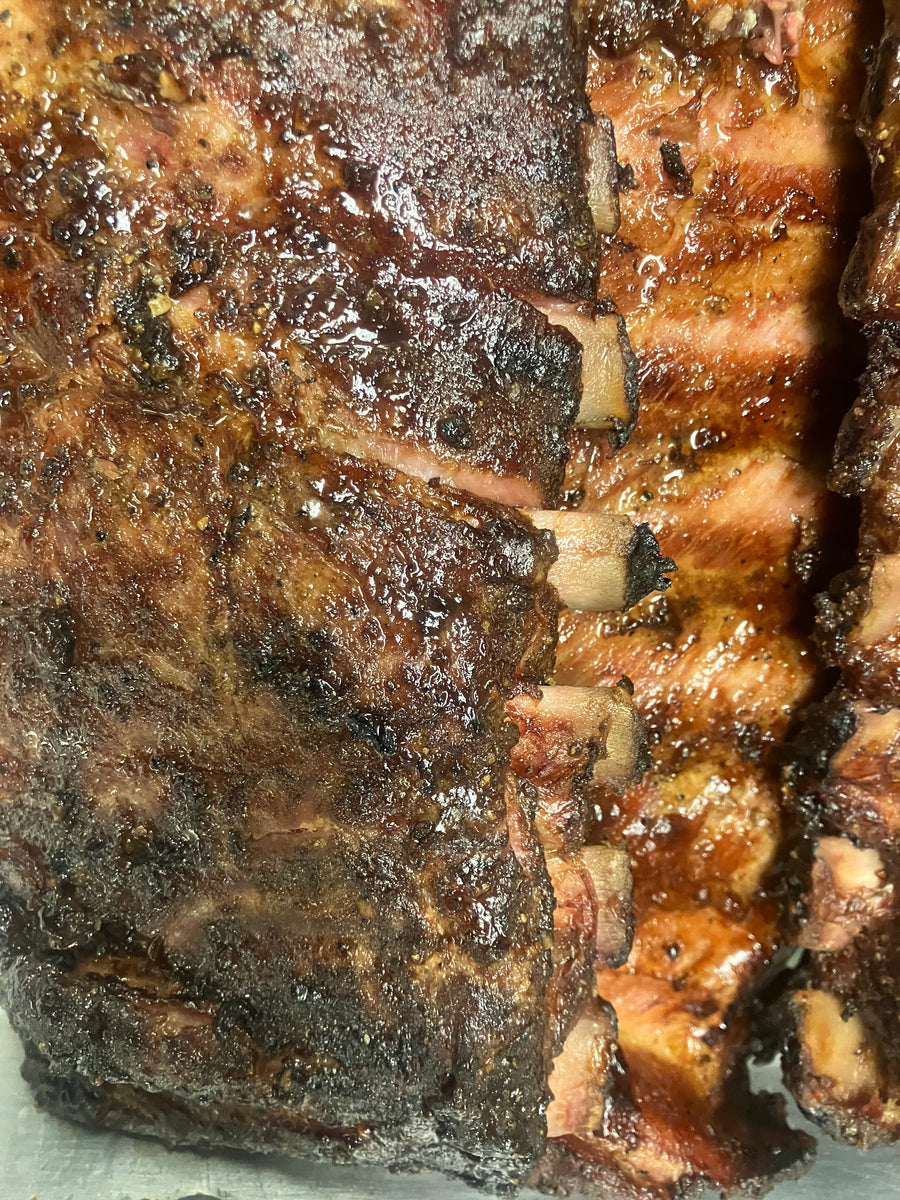 Slow Smoked BBQ Full-Rack Dinner