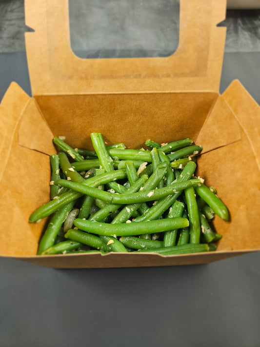 SIDES: Ginger Garlic Green Beans