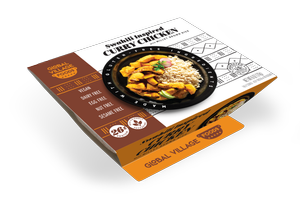 Swahili Curry Chicken w/ Millet Brown Rice (Ready-Meal)