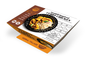 Swahili Curry Chicken w/ Millet Brown Rice (Ready-Meal)