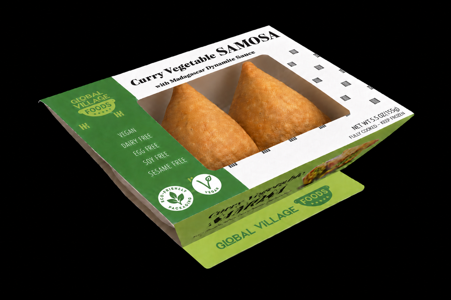 Curry Vegetable Samosa (6 piece)