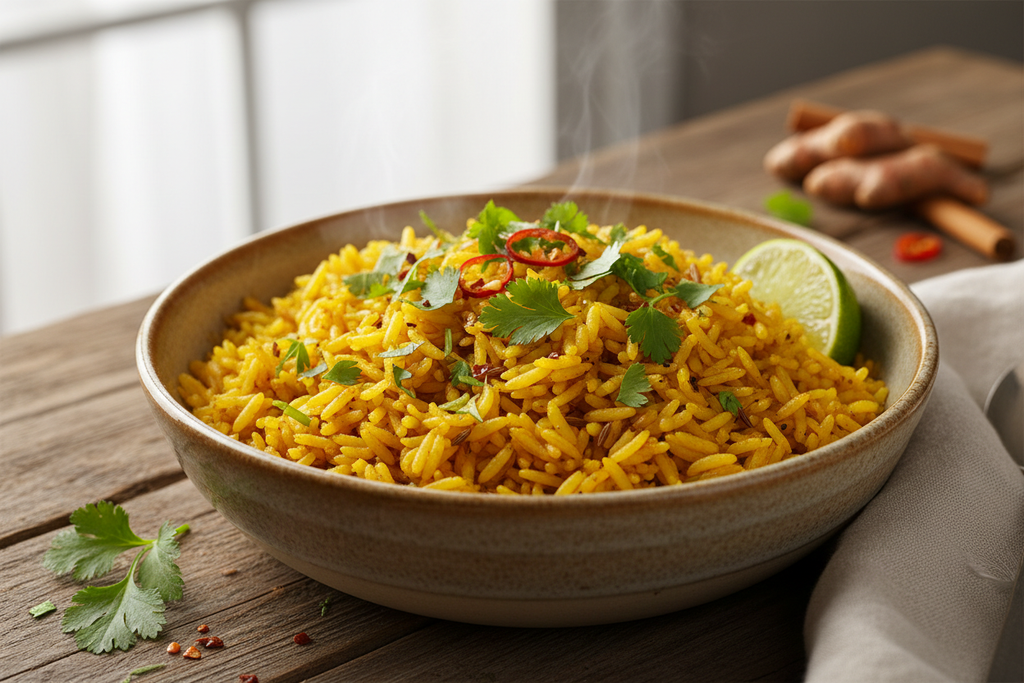 turmeric rice