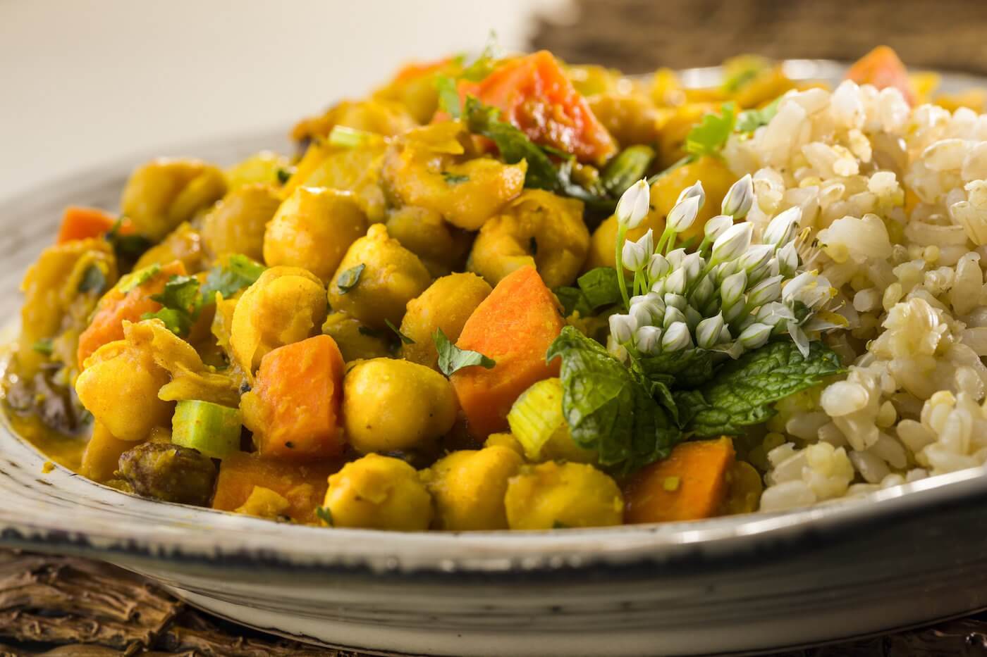 Chickpea Vegetable Tajine (Catering Package)