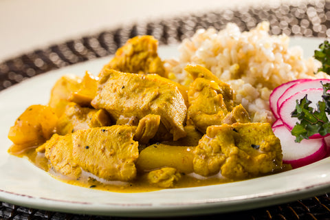 Swahili Curry Chicken_Meal