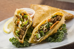Global Village Cuisine | Ground Beef Samosa (6 piece)